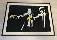 WCP バンクシー PULP FICTION リプロダクション Banksy バンクシー PULP FICTION シルクスクリーン プリント WCP