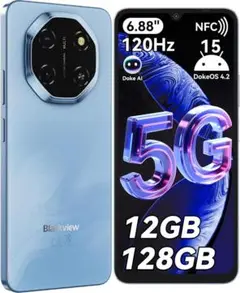 スマホ　Blackview Shark6 SIMフリー スマホ 5G対応