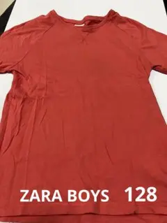 ZARA BOYS キッズ ジュニア 赤 半袖 Tシャツ (128cm)