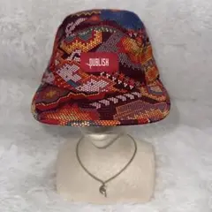 【美品】 PUBLISH パブリッシュ ジェットキャップ CAP 総柄 調整可能