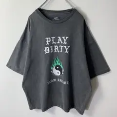 genzai × team tomodachi Tシャツ L フェードブラック