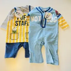 【新品・未使用】PUFF KID ロンパース 70サイズ 2点セット