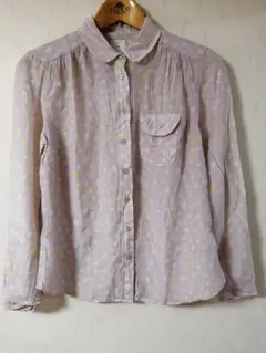 GAP シルク綿混ブラウス