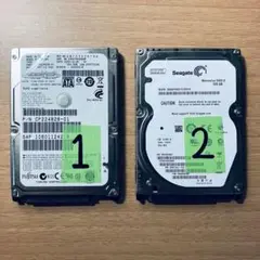 【500GB×2台】富士通/シーゲート◾️動作確認済み