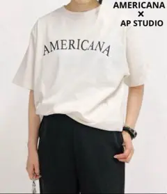 【新品】AP STUDIO別注AMERICANA logo Tシャツ