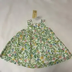 新品未使用　Kid's Zoo 花柄ワンピース　80