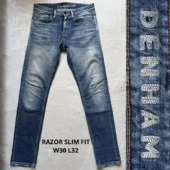 美品✨デンハム DENHAM RAZOR SLIM FITデニムパンツ