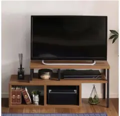 ニトリ ヴィンテージテイストの伸長式テレビ台