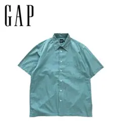【美品】GAP ギャップ 90s~ チェック 半袖シャツ GOODカラー