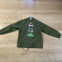 GU×undercover オリーブグリーン グラフィックジャケット