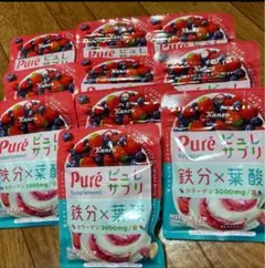 10袋　完売品入手困難　ピュレサプリ　鉄分×葉酸■