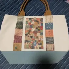 ギャッベ柄トートバッグ