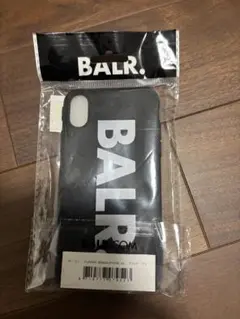 BALR. CLASSIC BRAND IPHONE XS ブラック　ボーラー