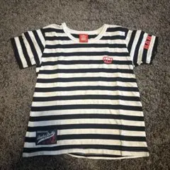 BABY DOLL ストライプ Tシャツ 120