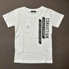 <新品未使用> GLAZOS Tシャツ 130cm ホワイト