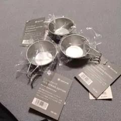 スノーピーク雪峰祭ミニシェラカップ3個セット