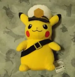 キャプテンピカチュウ ゴーグルver　ポケモンもふぐっとぬいぐるみ