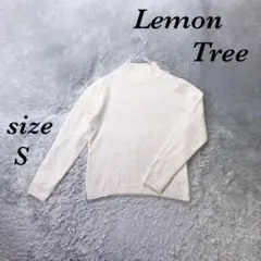 Lemon Tree レモンツリー(S) 長袖プルオーバー ハイネック ニット