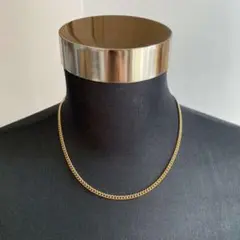 ゴールド チェーンネックレス 【50cm】メンズ ネックレス アクセサリー