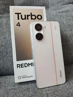 Xiaomi Redmi Turbo 4 ホワイト 12GB/ 256GB