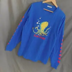 『FLAG STUFF』フラグスタフ タコ 長袖Tシャツ