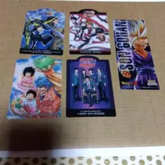 アニメイト　ジャンプフェア　ブックマーカー　5枚　年代物　非売品