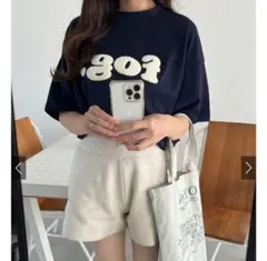 GRLネイビーTシャツ