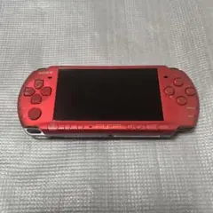 美品 sony psp 3000 ラディアントレッド