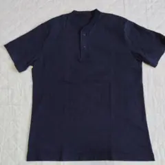 無印良品Ｔシャツ(ヘンリーネック)Lサイズ