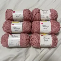 DAISO メランジトリコ ピンク