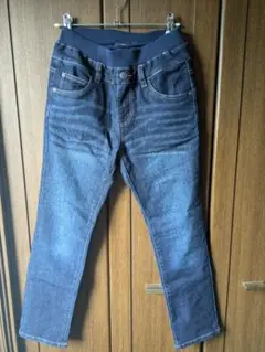 ダークブルースリムフィットデニムパンツ 140