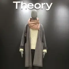 Theory セオリー カシミヤ混 ダブルフェイス風 コーディガン カーディガン