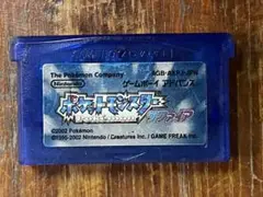 ゲームボーイアドバンス　ポケットモンスター サファイア【動作未確認】
