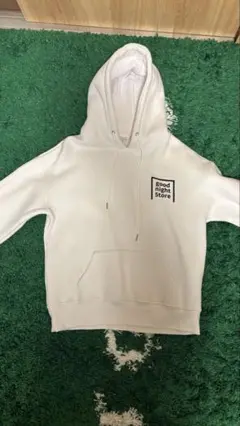 good night 5store ホワイトパーカー
