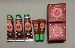ロクシタン　限定アップルマロン ハンドクリーム　リップバーム　バスソープ