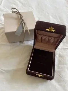 ete アクセサリーケース ダークブラウン