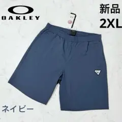 OAKLEY メンズ ショーツハーフパンツ　スポーツショーツ ネイビー　2XL