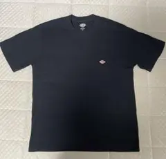DANTON UネックTシャツ ブラック サイズ38