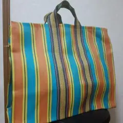 インド製大判ショッピングバック