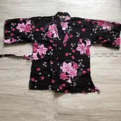 キッズ用着物とショートパンツセット