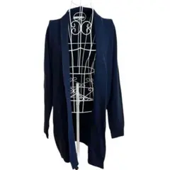 SEVENDAYS=SUNDAY ネイビーのニット 長袖　カーディガン L 羽織