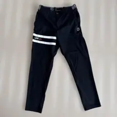 LPFゴルフ メンズパンツ ブラック ストライプ