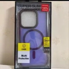 新品未使用 iPhone15Proケース 紫