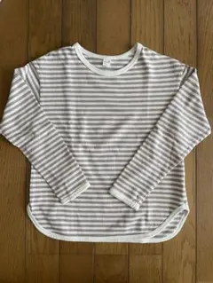 アプレレクール 長袖ボーダーTシャツ キッズ
