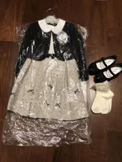 プティマイン フォーマル ワンピース 靴 靴下セット