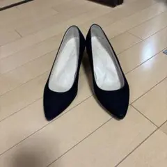 [美品] UNTITIED アンタイトル　黒色　パンプス　22.5cm