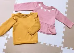 トップス　長袖　裏起毛　80㎝