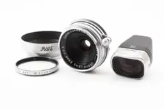 キャノン 25mm F3.5 Lマウントレンズ 純正ファインダー他付属品充実 Canon 25mm f3.5 (L) – FLASHBACK CAMERA