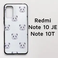 Redmi Note10JE 10T カバー パンダの顔