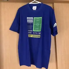 KIRIN サッカーTシャツ Lサイズ 青
